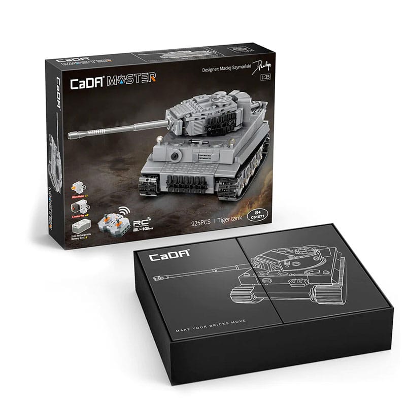 Tiger Tank (RC) C61071W CaDA Bricks
