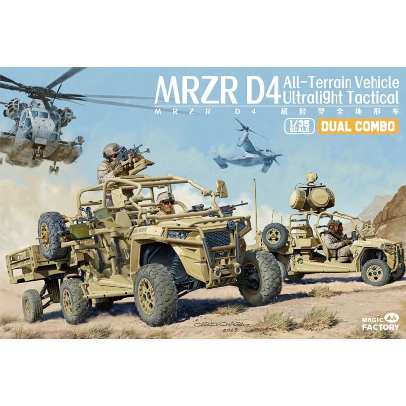 Magic Factory Models MRZR D4 All-terrain Vehicle (1/35) 2005