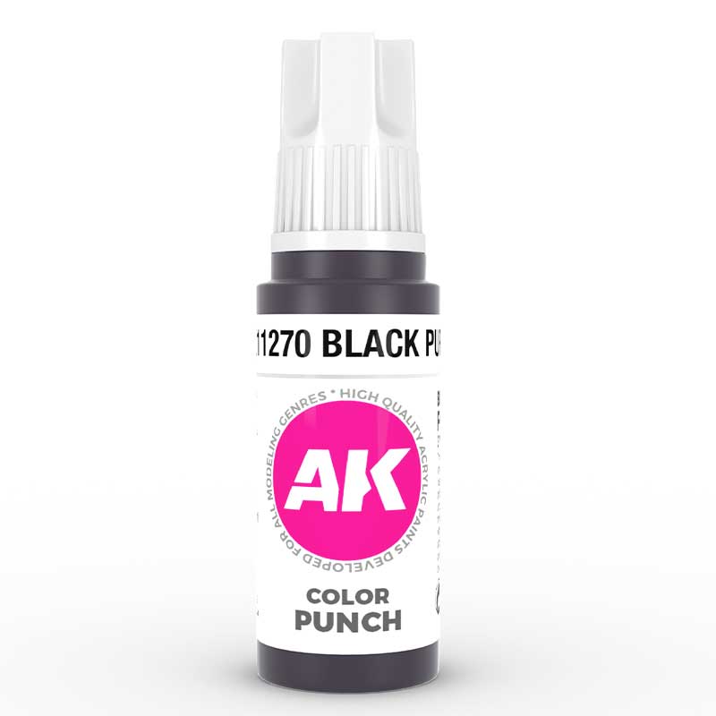 AK Interactive Black Puprple Color Punch (17ml) AK-11270