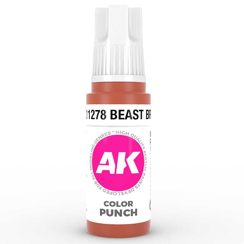 AK Interactive Beast Brown Color Punch (17ml) AK-11278