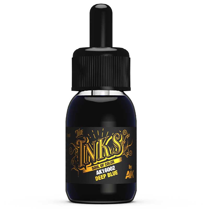 AK Interactive Deep Blue - The Inks (30ml) AK-16002