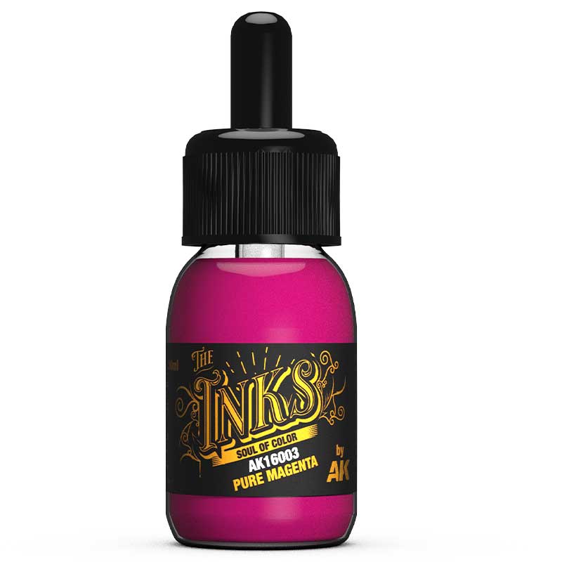 AK Interactive Pure Magenta - The Inks (30ml) AK-16003