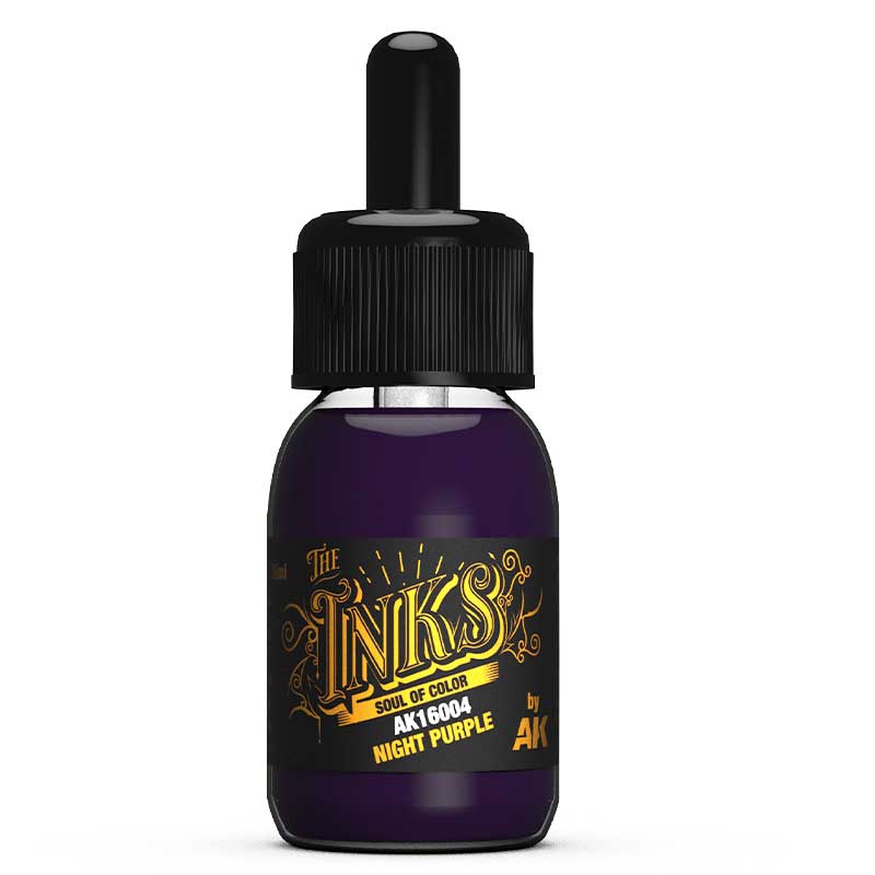 AK Interactive Night Purple - The Inks (30ml) AK-16004