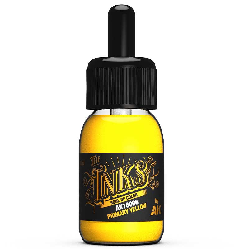 AK Interactive Primary Yellow - The Inks (30ml) AK-16006