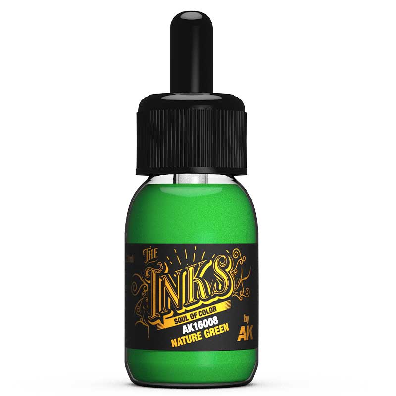 AK Interactive Nature Green - The Inks (30ml) AK-16008