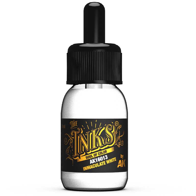 AK Interactive Inmaculate White - The Inks (30ml) AK-16013