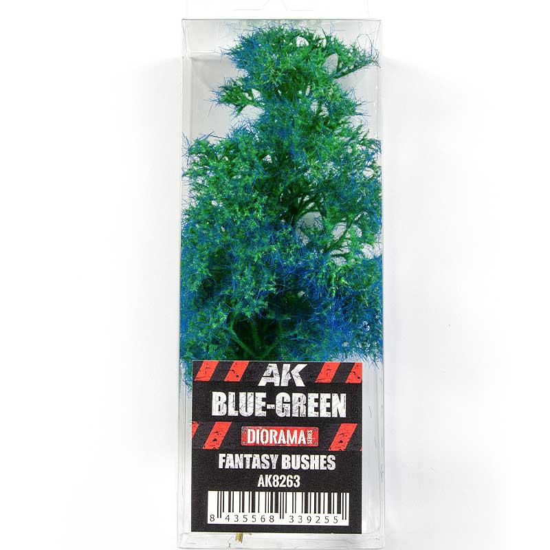 AK Interactive Blue-Green Fantasy Bushes (1/35) AK-8263
