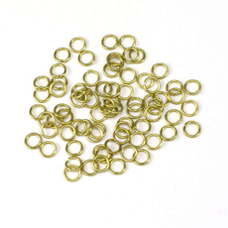 Brass Rings 6mm (60u) AL8622 Artesania Latina
