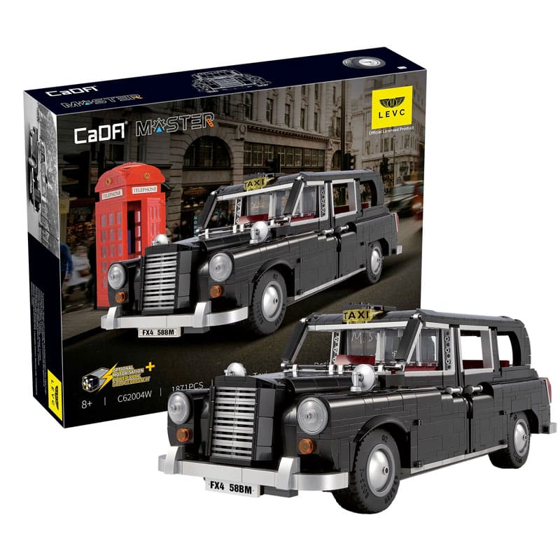 1/12 LEVC London Taxi C62004W CaDA Bricks