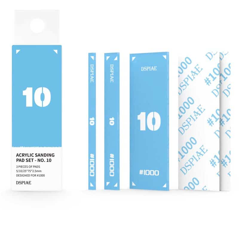 DSPIAE Acrylic Sanding Pad Set-Azure PT-SP10