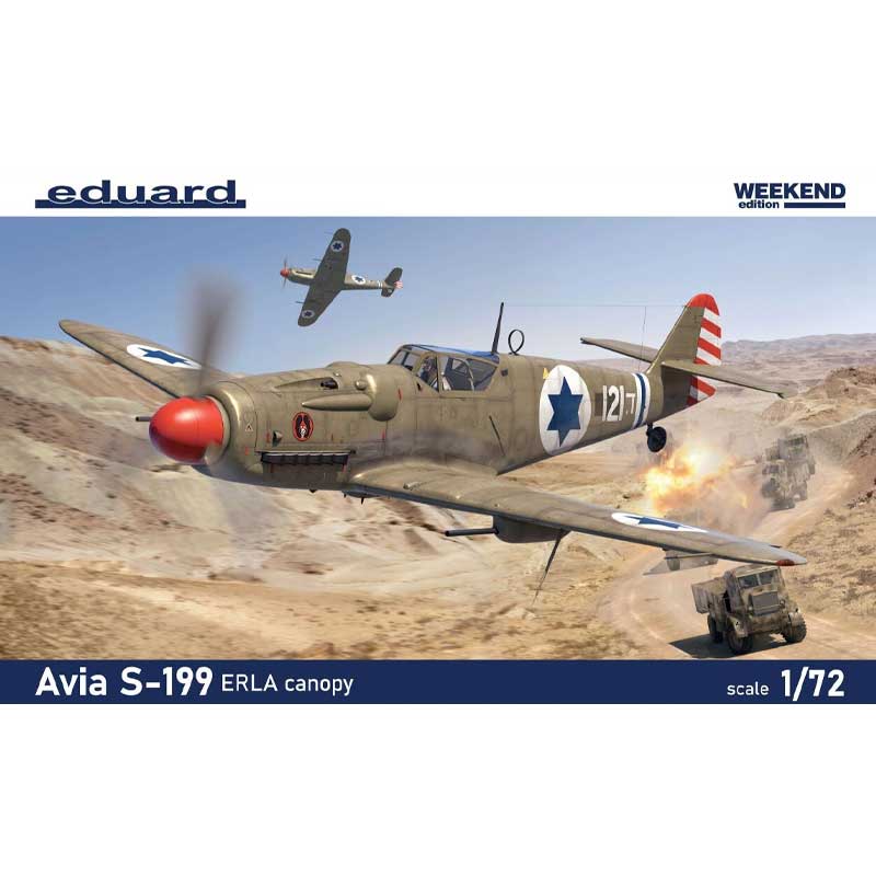 Eduard Avia S-199 ERLA Canopy Weekend Edition (1/72) 7472
