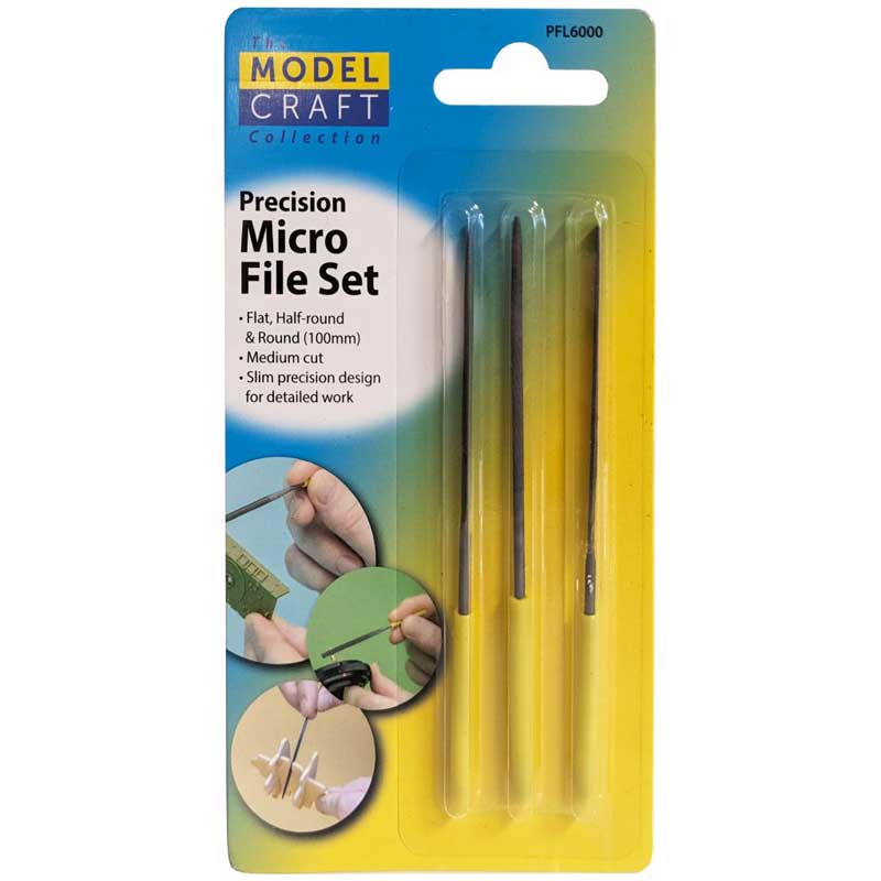 Precision Micro File Set PFL6000 Modelcraft