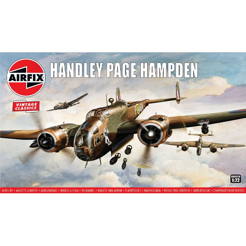 Airfix Handley Page Hampden (1/72) A04011V