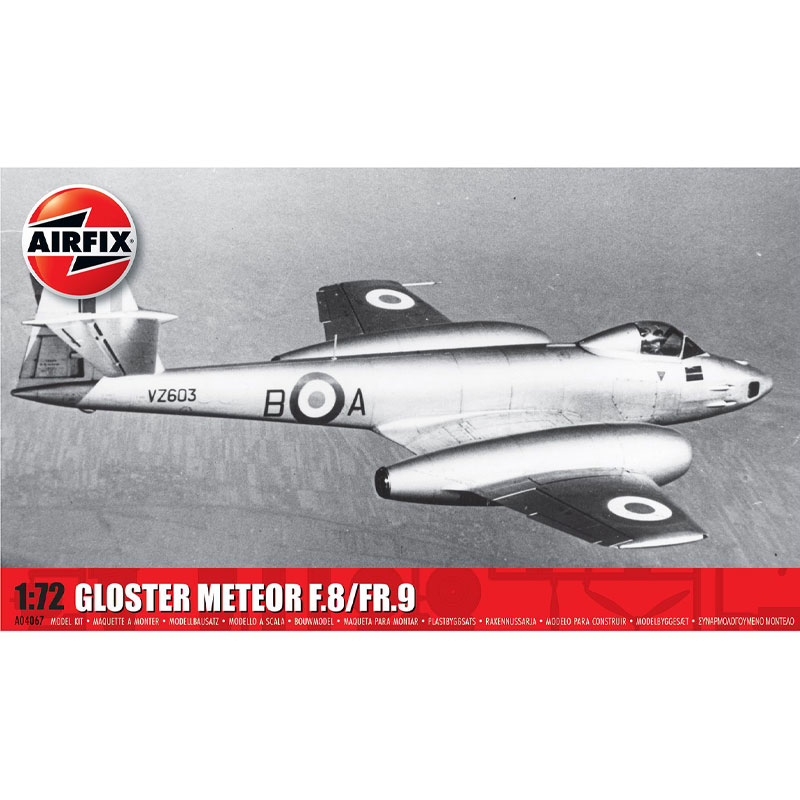 Airfix Gloster Meteor F.8/FR.9 (1/72) A04067