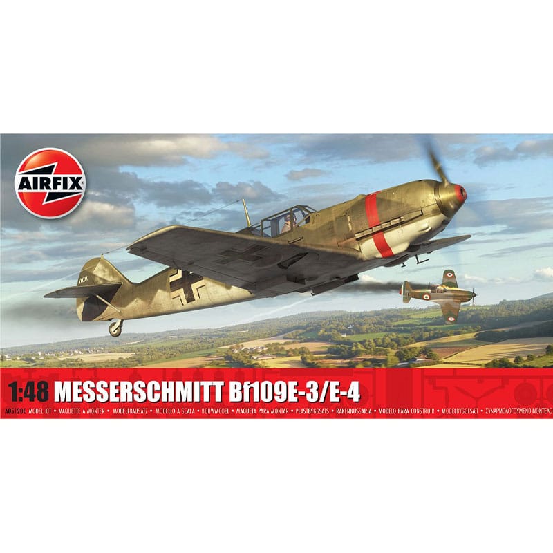 Airfix Messerschmitt Bf109E-3/E-4 (1/48) A05120C