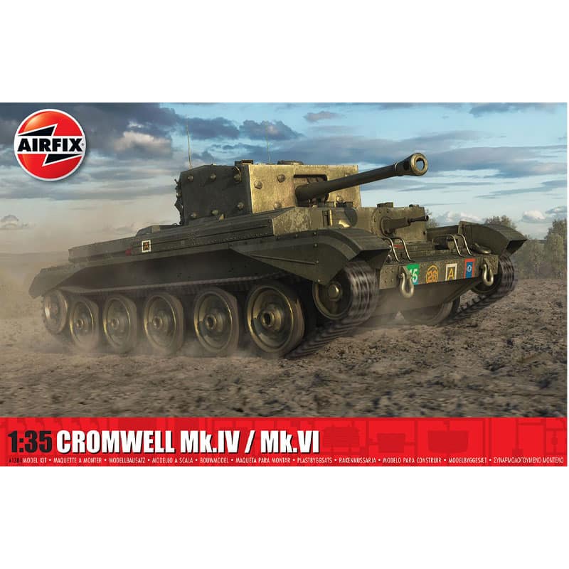 Airfix Cruiser Mk.VIII A27M Cromwell Mk.IV / Mk.VI (1/35) A1384