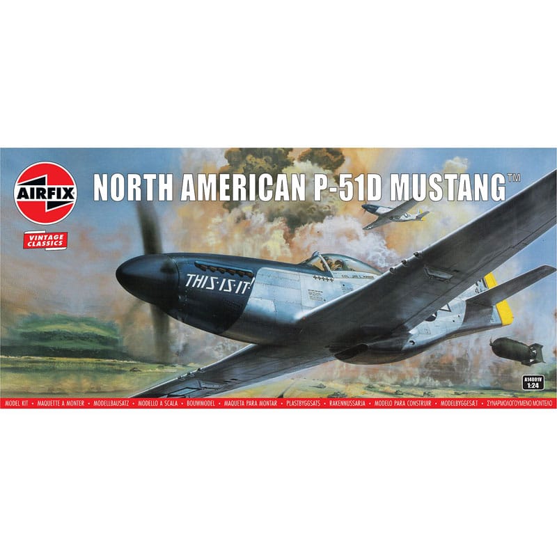 Airfix North American P-51D Mustang A14001V (1/24)