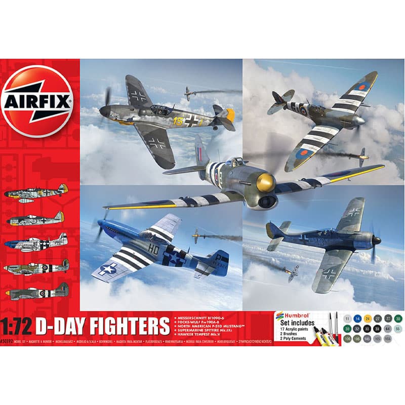 Airfix D-Day Fighters Gift Set (1/72) A50192