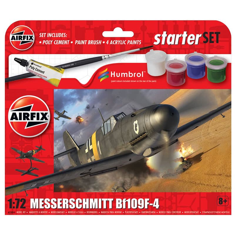 Airfix Starter Set - Messerschmitt Bf109F-4 A55014 (1/72) A55014