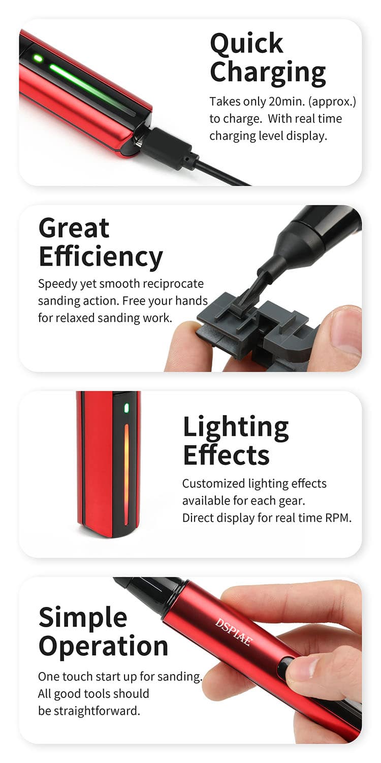DSPIAE Reciprocating Sander ES-A