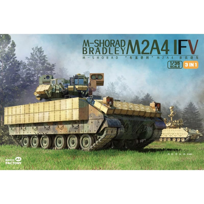 Magic Factory Models M-Shorad M2A4 Bradley 3in1 (1/35) 2004