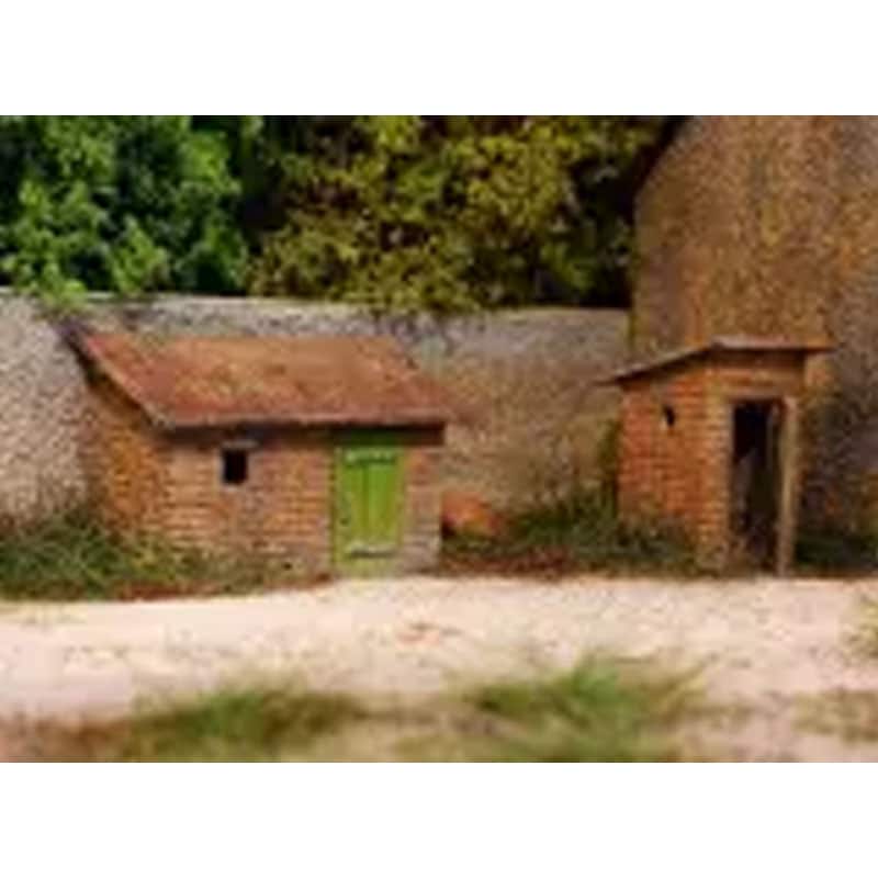 Outhouse With Shed (N) 96529 Model Scene