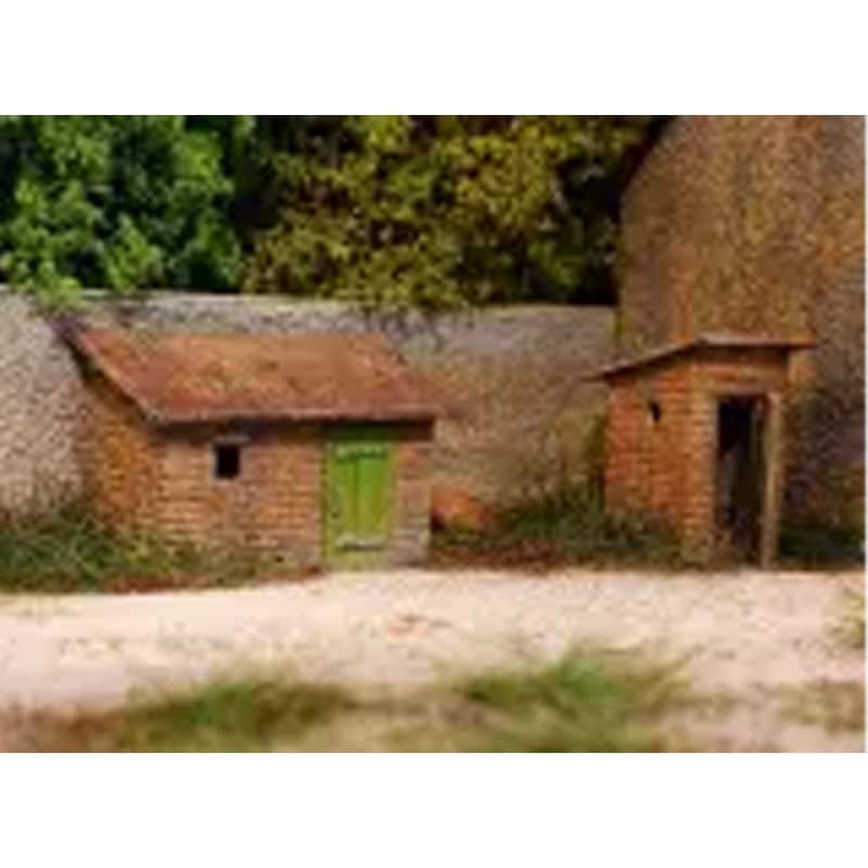 Outhouse With Shed (H0) 98529 Model Scene