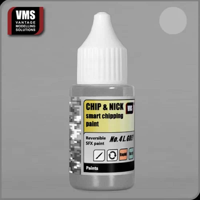 VMS Chip & Nick Paint No.4 Light Grey VMS.CNX04