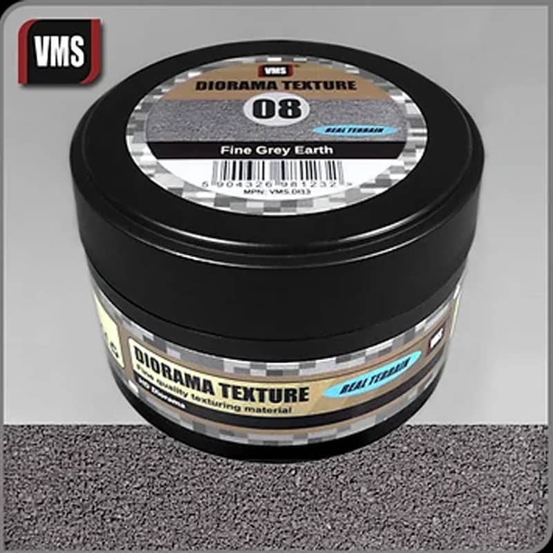 VMS Diorama Texture No.8 Fine Grey Earth (100ml) VMS.DI13
