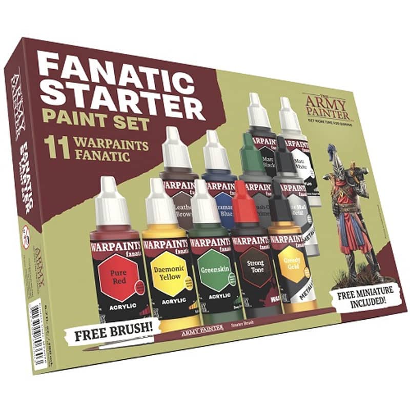 The Army Painter Warpaints Fanatic: Starter Set WP8066P