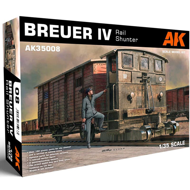 AK Interactive Breuer IV Rail Shunter (1/35) AK-35008