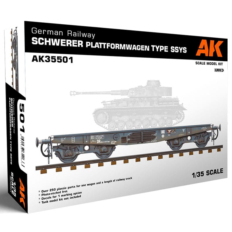 AK Interactive German Railway Schwerer (1/35) AK-35501
