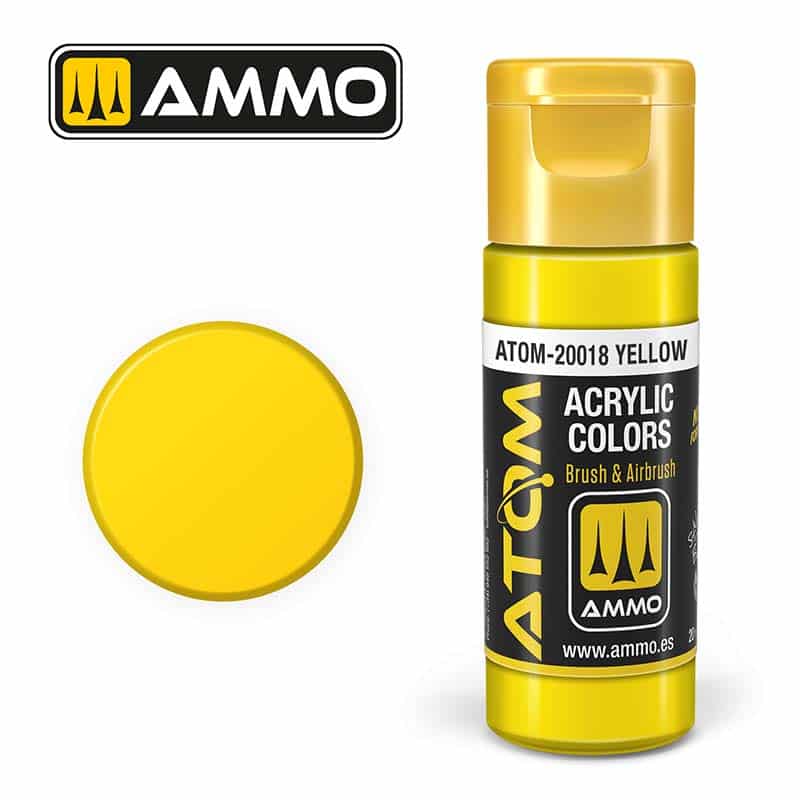 ATOM COLOR Yellow ATOM-20018 Ammo