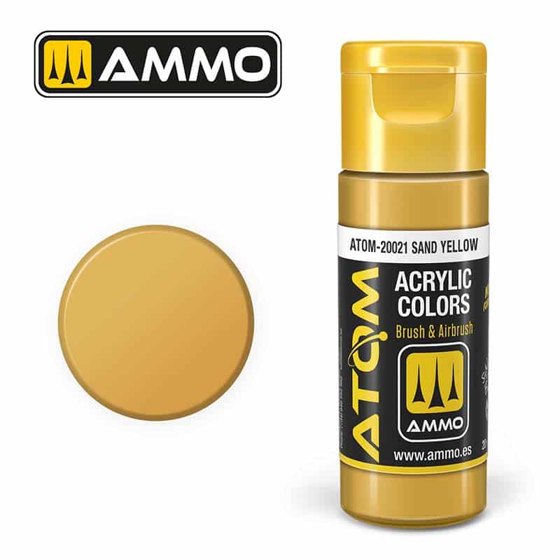 ATOM COLOR Sand Yellow ATOM-20021 Ammo