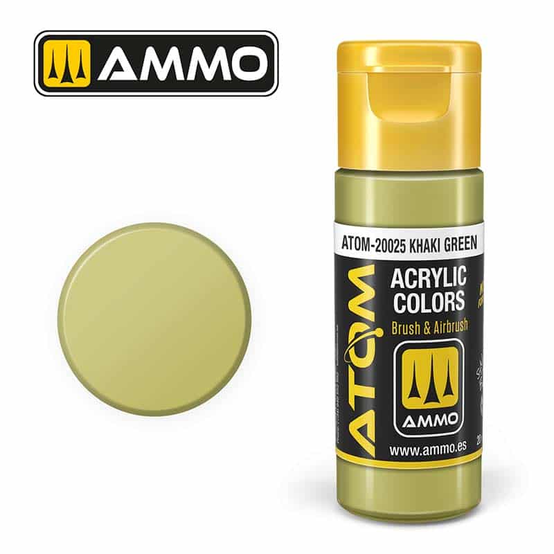 ATOM COLOR Khaki Green ATOM-20025 Ammo