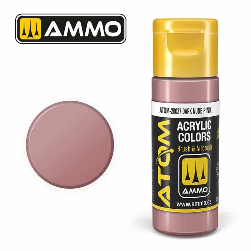 ATOM COLOR Dark Nude Pink ATOM-20037 Ammo