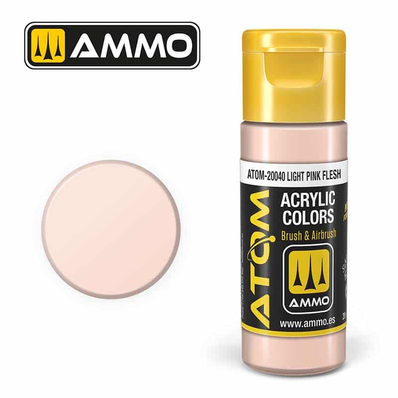 ATOM COLOR Light Pink Flesh ATOM-20040 Ammo
