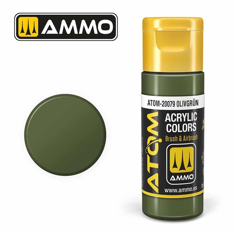 ATOM COLOR Olivgrun ATOM-20079 Ammo