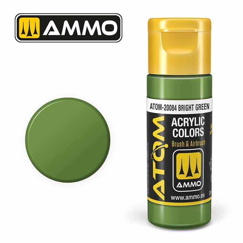 ATOM COLOR Bright Green ATOM-20084 Ammo
