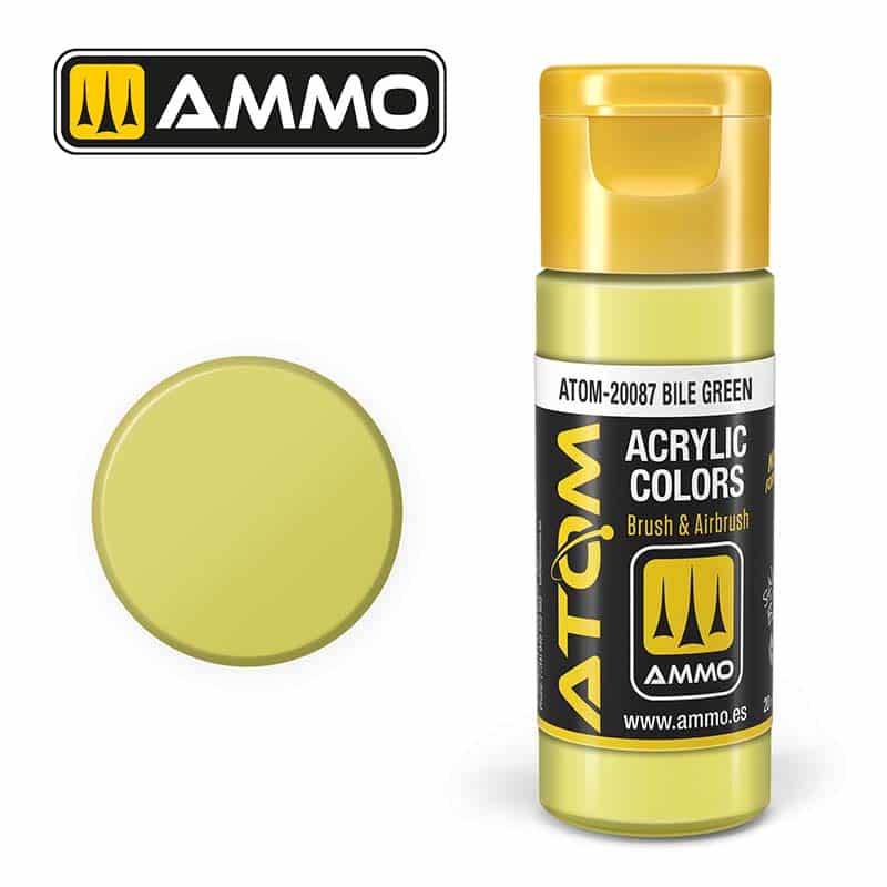 ATOM COLOR Bile Green ATOM-20087 Ammo