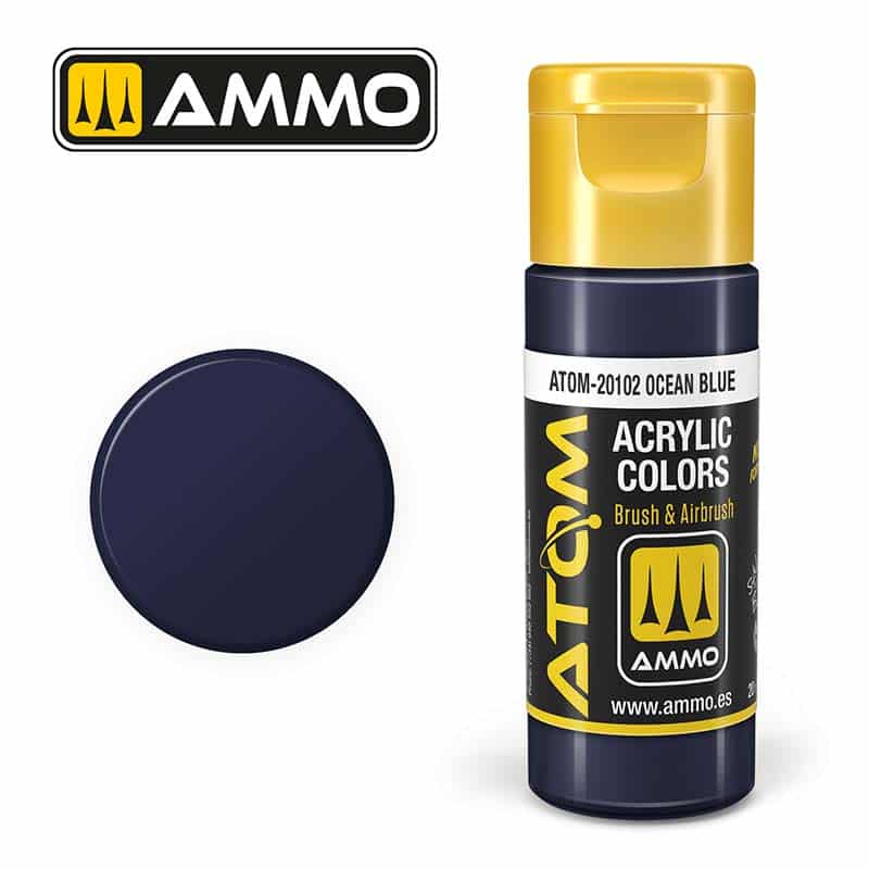 ATOM COLOR Ocean Blue ATOM-20102 Ammo