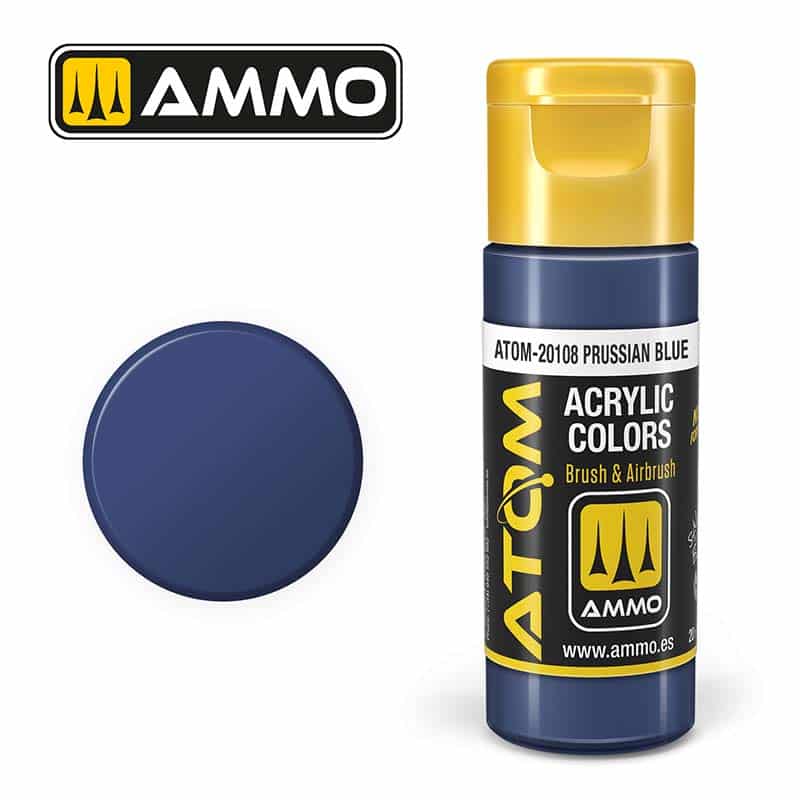 ATOM COLOR Prussian Blue ATOM-20108 Ammo