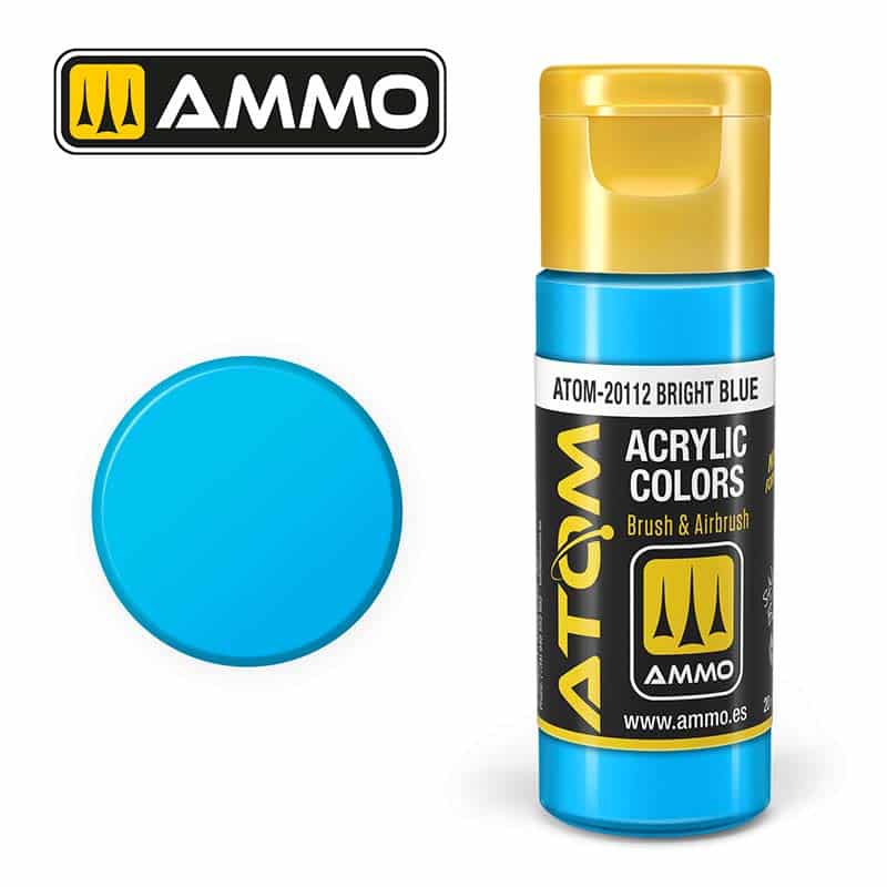 ATOM COLOR Bright Blue ATOM-20112 Ammo