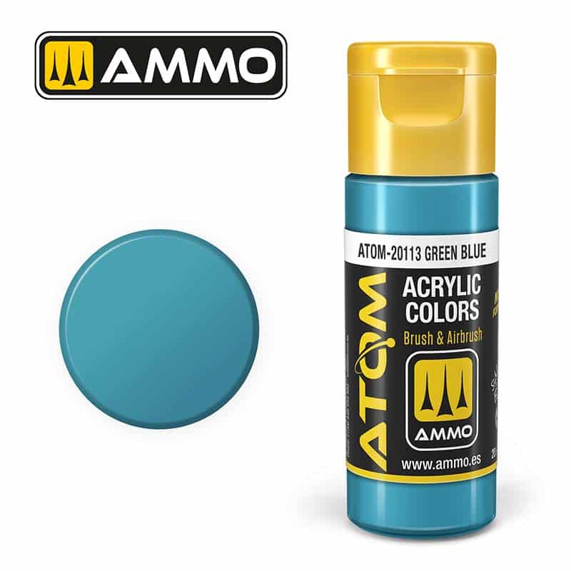 ATOM COLOR Green Blue ATOM-20113 Ammo