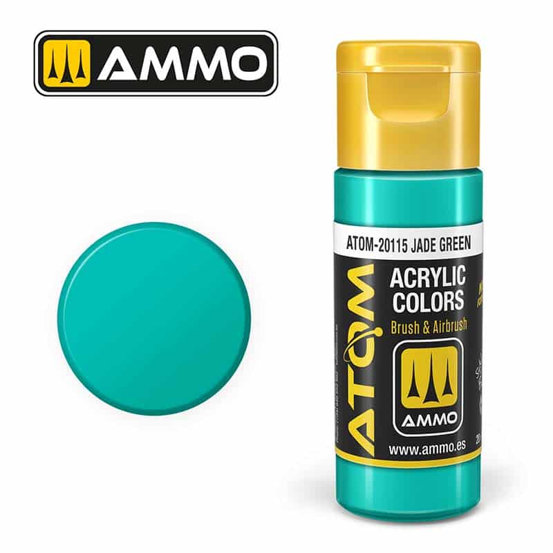 ATOM COLOR Jade Green ATOM-20115 Ammo