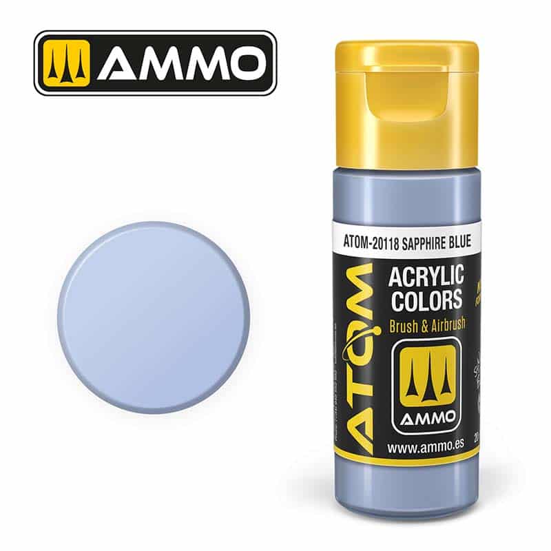 ATOM COLOR Sapphire Blue ATOM-20118 Ammo