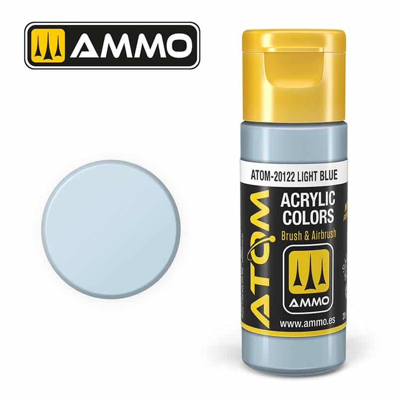 ATOM COLOR Light Blue ATOM-20122 Ammo
