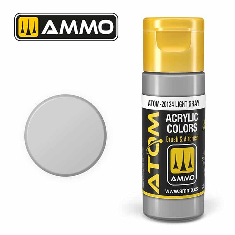 ATOM COLOR Light Gray ATOM-20124 Ammo