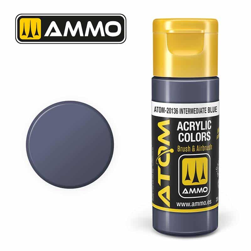 ATOM COLOR Intermediate Blue ATOM-20136 Ammo