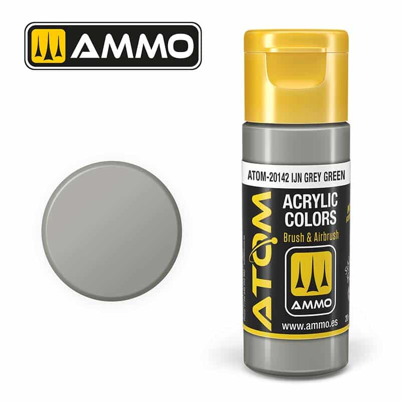ATOM COLOR IJA Grey Green ATOM-20142 Ammo